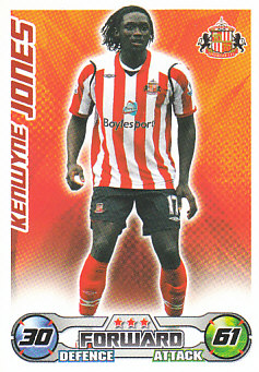 Kenwyne Jones Sunderland 2008/09 Topps Match Attax #284